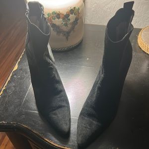 Chanel black ankle boots US 7/ EU 37